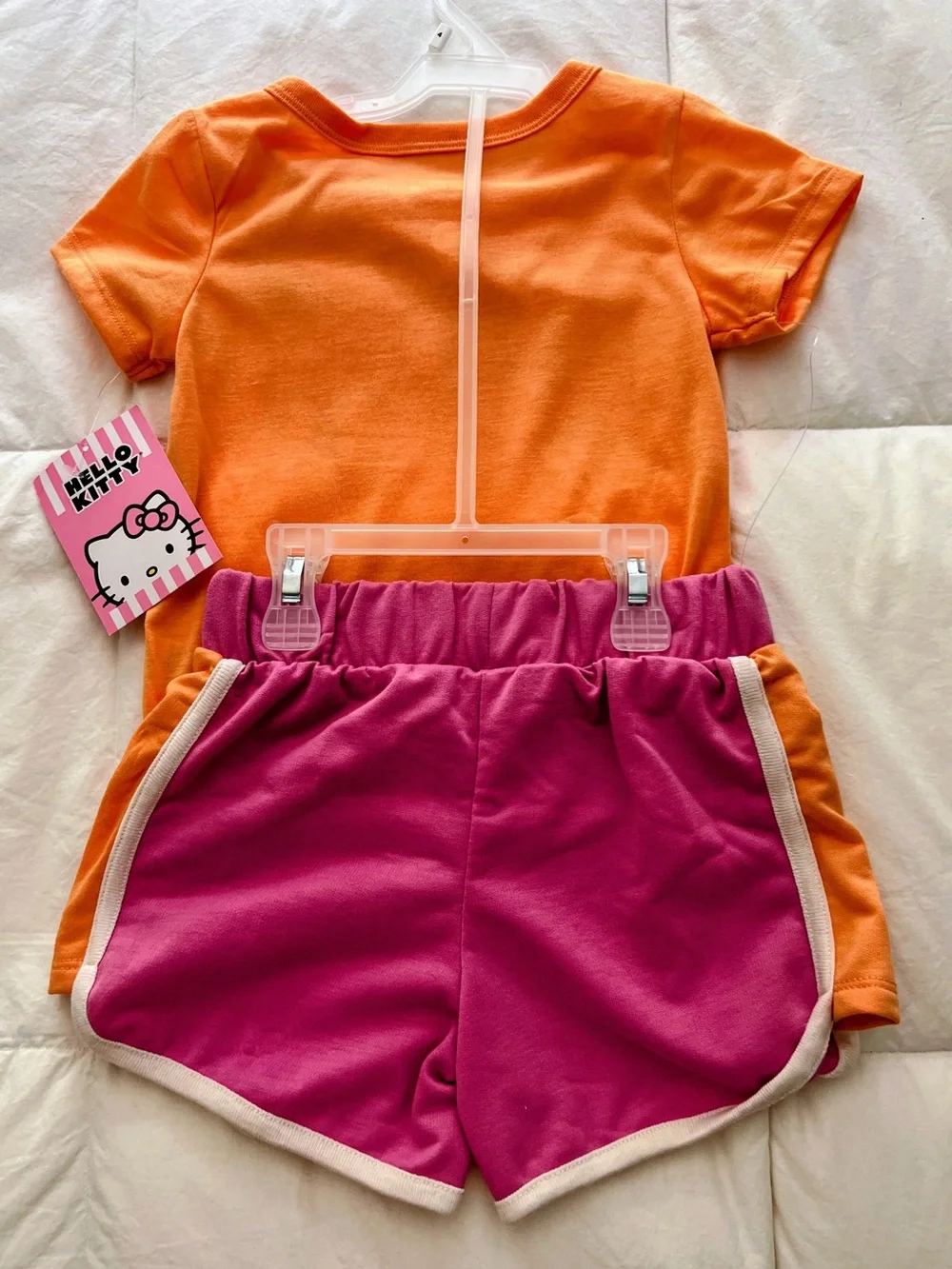 Hello Kitty Orange & Pink Sports Club 2 Piece Set